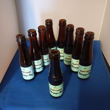 FAB VINTAGE (EMPTY)  1950s 6.5” BABYCHAM CHAMPAGNE PERRY BOTTLES