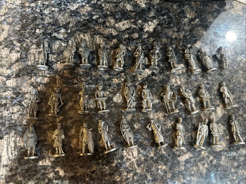 Metal figurines set - metal, 30