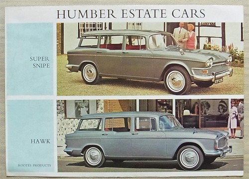 Humber estate cars super snipe - humber,