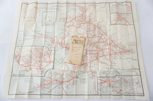 Gwr system map pocket - system,