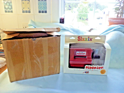 Vintage sizzix sidekick - sizzix, manual