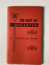 THE BEST OF THE BULLETIN, THE MORGAN THREE-WHEELER CLUB 1973