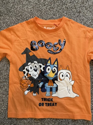 Halloween bluey long sleeve - bluey,