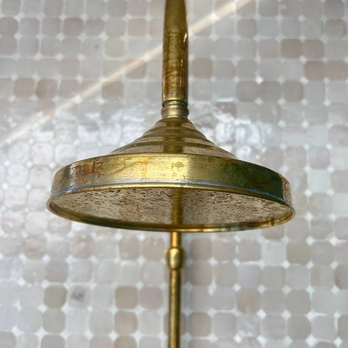 Unlacquered brass shower head - unlacquered,