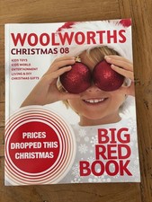 Woolworths Christmas Catalogue  2008 with a original pick a mix bag.