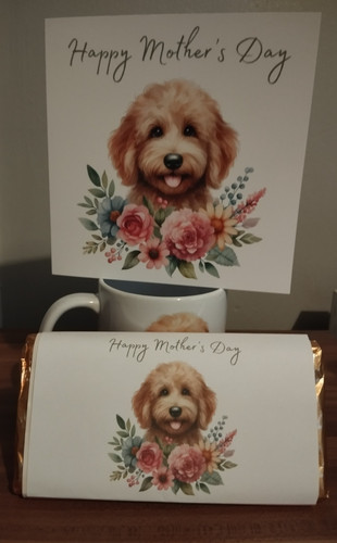 Mother day card mug - mother's,