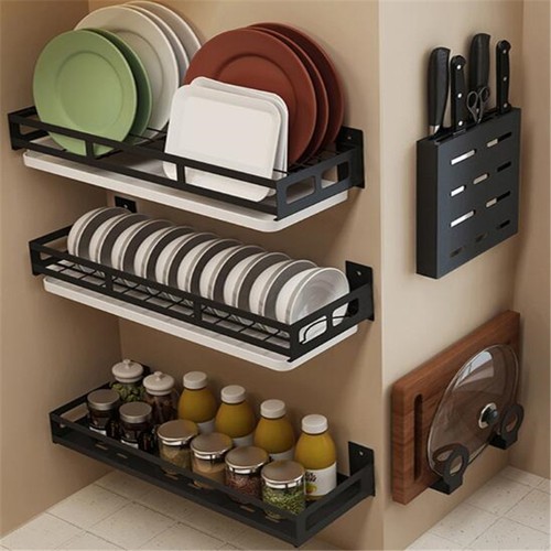 Kitchen wall organizer - wall, rack