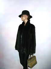 American Legend Real Ranch Mink Fur Jacket Coat Norka Visone 10 - 12 - 14 / M -L