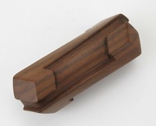 Exquisite carved walnut treen