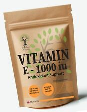 Vitamin E Capsules 1000iu High Strength Clean Natural Vtamin E Oil Supplements