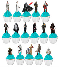 16x EDIBLE Star Wars Cupcake