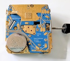 Breitling Aerospace ETA 988.431/332 Quartz Movement Circuit OK Spares + Repairs