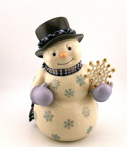 Lenox jolly gent snowman - lenox,