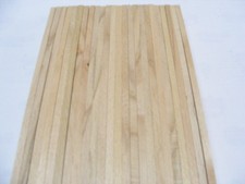 Solid beech hardwood strip