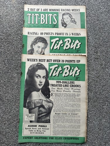 1950s editions tit bits - editions, of
