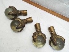 Large Cast Iron Glass Ball