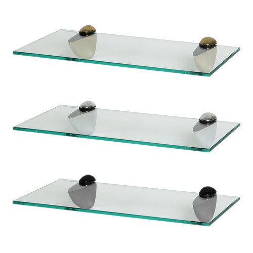 40cm glass floating - floating, shelves