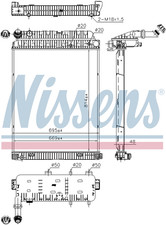 NISSENS Coolant Radiator 62648
