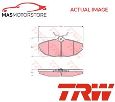 BRAKE PADS SET BRAKING PAD REAR TRW GDB1511 A NEW OE REPLACEMENT