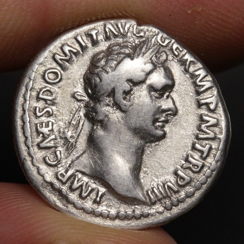 Domitian denarius ancient - denarius,