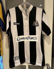 Newcastle United 1995-96 Home Shirt - Medium - Retro Score Draw - 14 Ginola