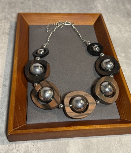 Vintage necklace chunky - necklace,