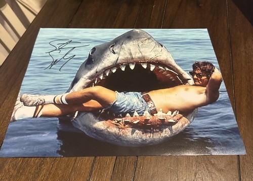 Steven spielberg signed jaws - spielberg,