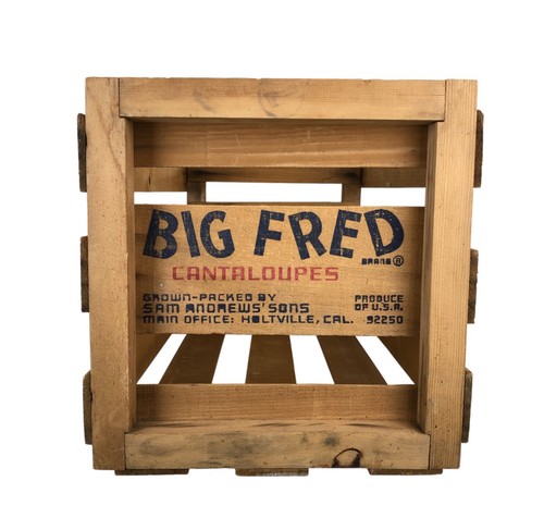 Vintage big fred - big, cantaloupes