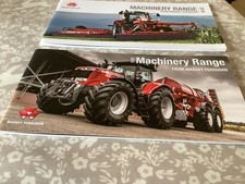 Massey Ferguson Machinery Range booklets from 2015/ 2016 x 2