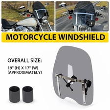 Smoked Windshield Windscreen