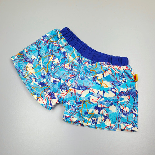 Build bear blue abstract - build, a