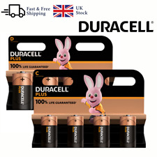 Duracell D Size C Size Batteries Plus Power Alkaline MN1300 MN1400