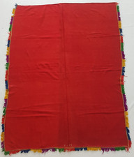 Vintage Handmade Traditional Ethnic Plain Kilim Floor Rug Carpet 205x148 cm