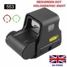 Tactical Airsoft Holographic Red & Green Dot Reflex Sight Scope Fits 20mm Rail