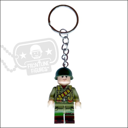 Ww2 lego minifigure keyring - minifigure,