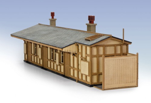 Gwr wooden station building - wooden,