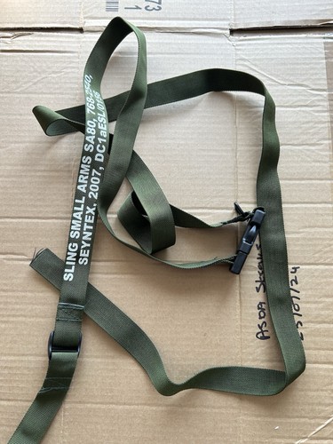 British army sa80 rifle sling - army,