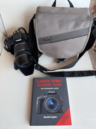 Canon eos 100d black digital - eos,