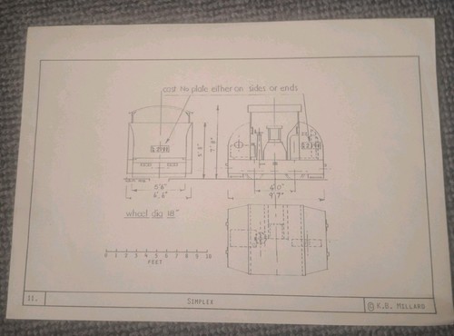 7mm scale drawing - scale, by