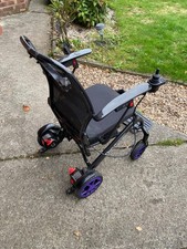 folding electric wheelchair used