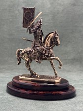 Art deco mounted samurai - mounted,