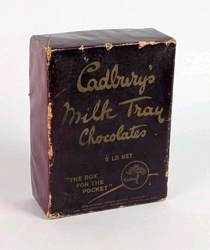 Vintage cadbury milk tray - cadbury's,