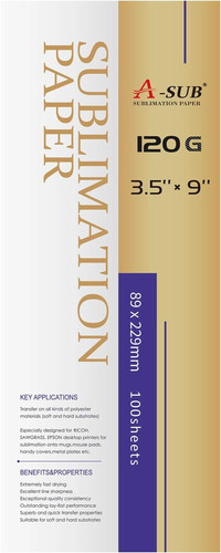 Sub sublimation paper for 11 - sublimation,
