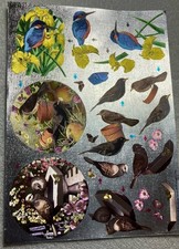 Five Decoupage Sheets Dufex