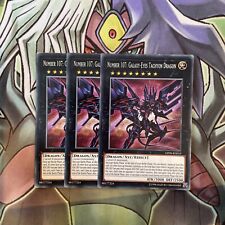 OP09-EN019 Number 107: Galaxy-Eyes Tachyon Dragon x3 Excellent Condition Yugioh