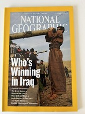 National Geographic Magazine Who's Winning In Iraq January 2006