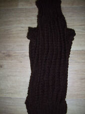 Brand new hand knitted ribbed
