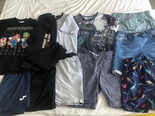 Boys Clothes Bundle Age 9-10 - Shorts, Joggers, T-shirts - 11 Items