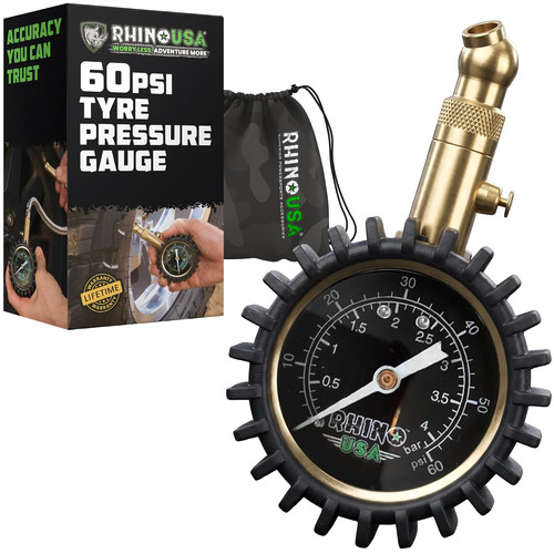 Heavy duty tyre - pressure, gauge