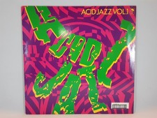 Acid Jazz Vol. 1 12" Vinyl LP BGP Records BGP 1015 Jazz - Funk Soul - Jazz 1988